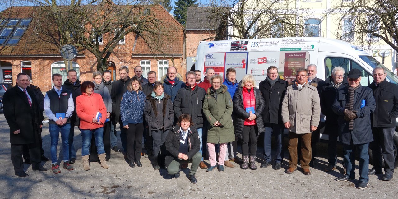 Die Sponsoren des WBA Busses